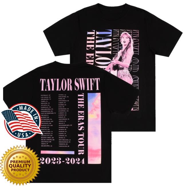 Trending Taylor Swift Store Merch The Eras Tour Lover Oversized Tee Shirt