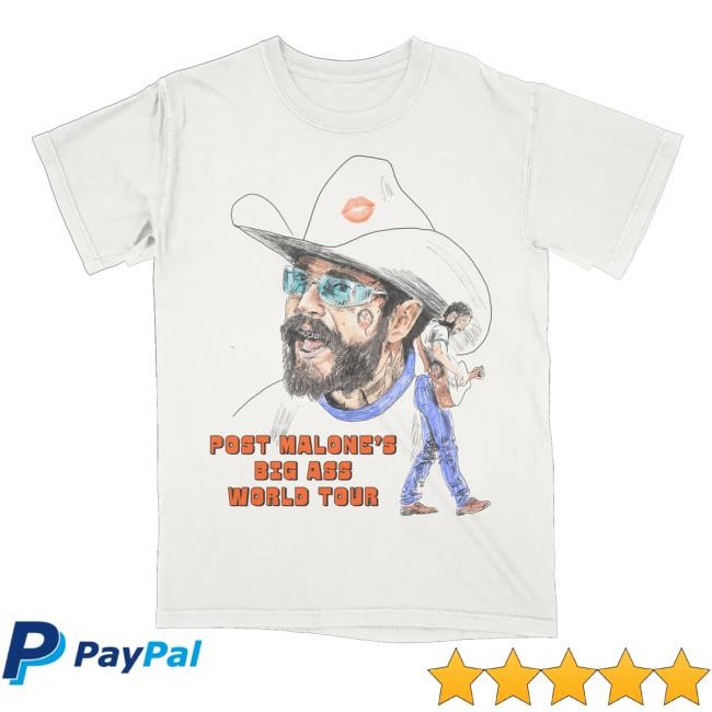 Post Malone The Big Ass World Tour White Hoodie Post Malone The Big Ass World Tour White Hoodie, Sweatshirt