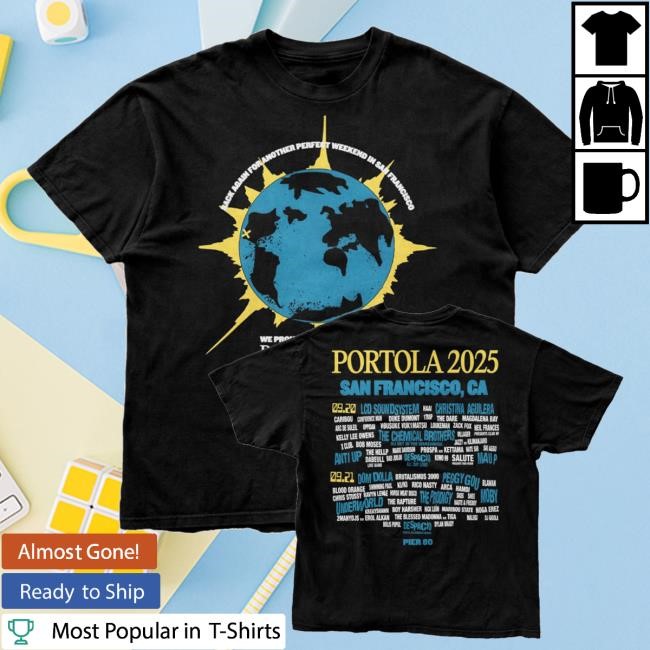 Portola Music Festival Another Perfect Weekend Lineup Long Sleeve Shirt