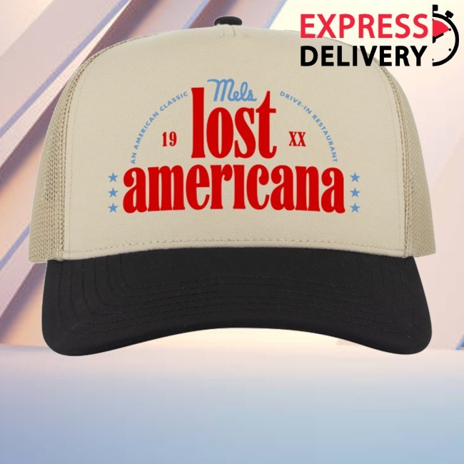 Mels X Mgk Lost Americana New Cap Mel's Drive In Merch Store