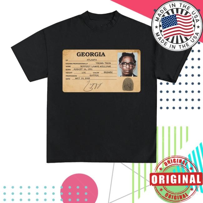 Official Who's Young Thug Graphic Sweatshirt