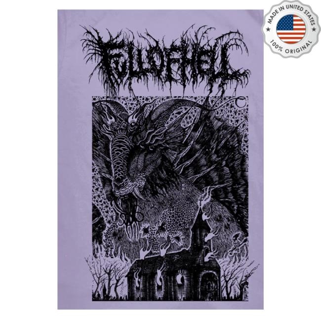 Full Of Hell Purple Goat Church Classic Shirt