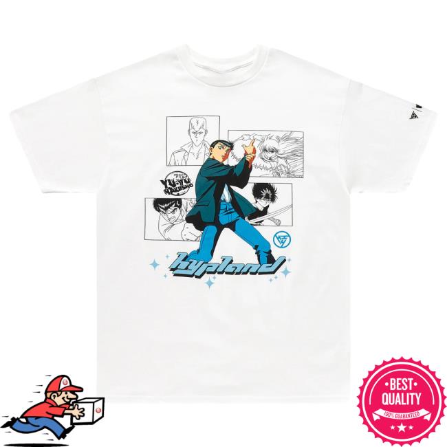 Official Hypland Clothing Merch Store Hypland Yyh Yusuke Box New Shirt (White)