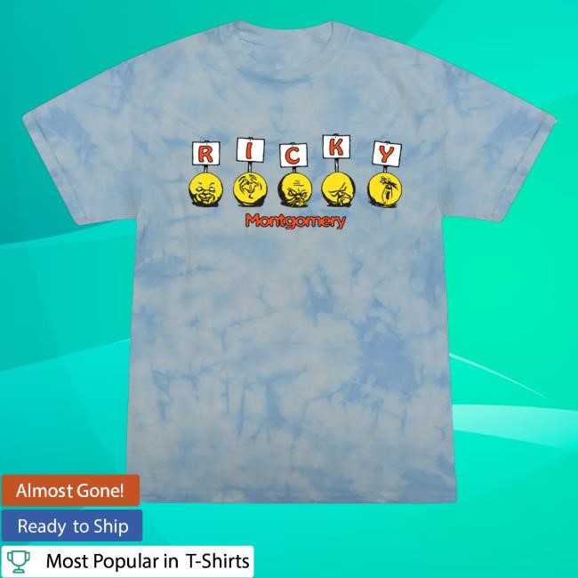 Ricky Montgomery Official Signs Tie-Dye New Shirt