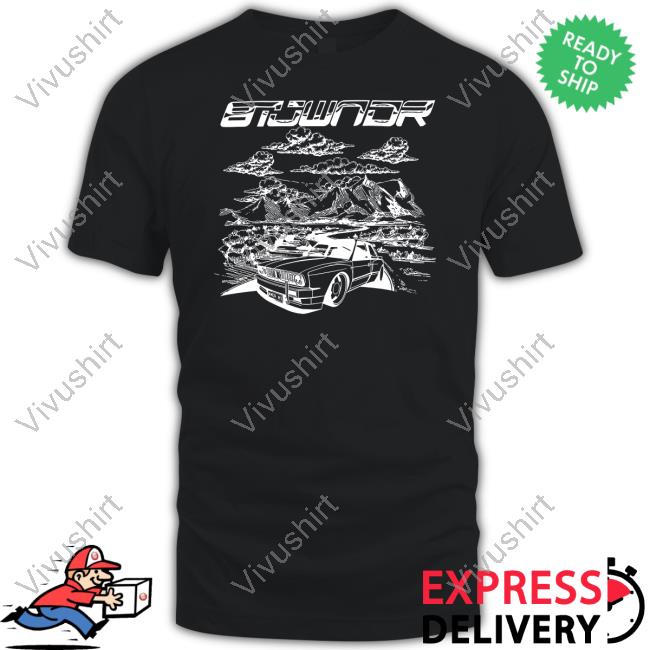 8Thwndr Shop E30 Mountain Long Sleeve T Shirt