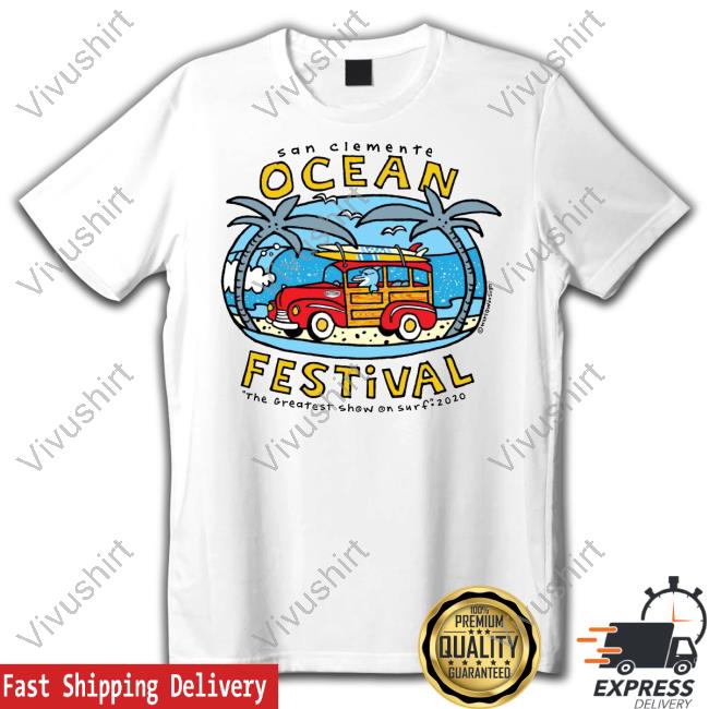 San Clemente Ocean Festival The Greatest Show On Surf 2020 Long Sleeve T Shirt