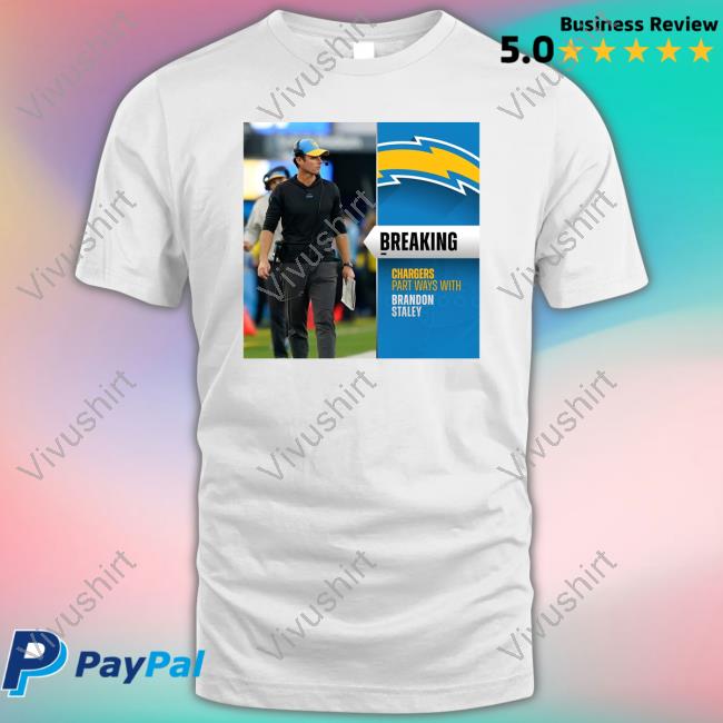 No Limit Bolts Chargers Part Ways With Brandon Staley Hooded Sweatshirt