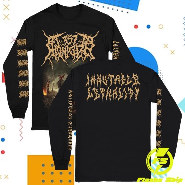 Realityfade Merch Store 357 Homicide 'Immutable Lethality' Long Sleeve Shirt