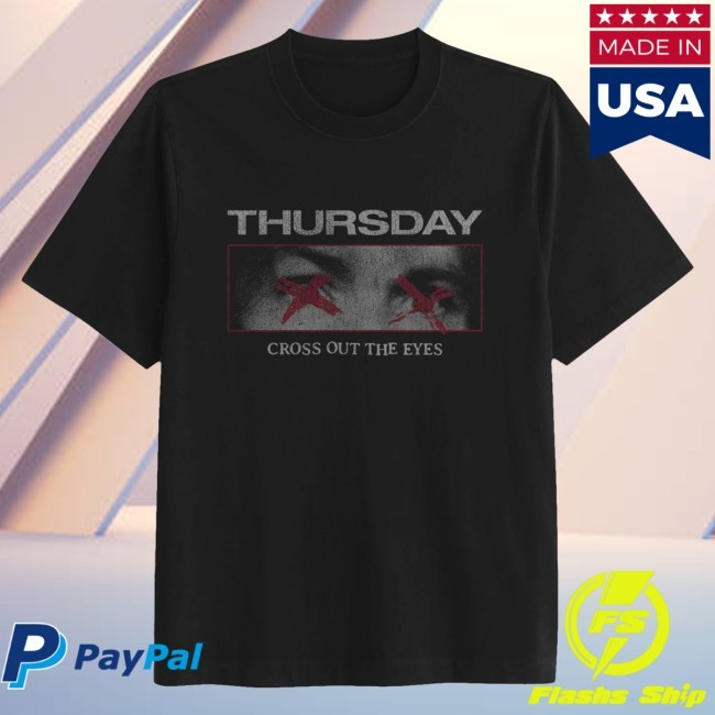 Thursday Merch Cross Out The Eyes Zip Hoodie