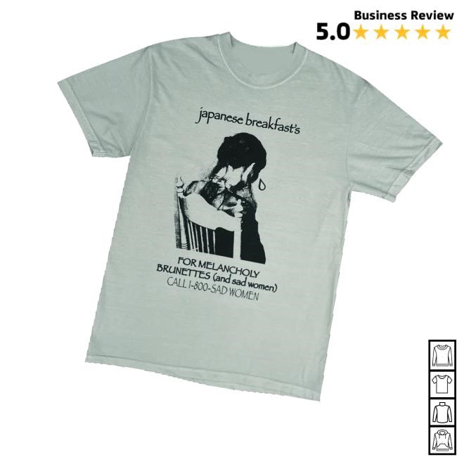 Japanese Breakfast Merch Store Shop 1-800 Tee Shirt