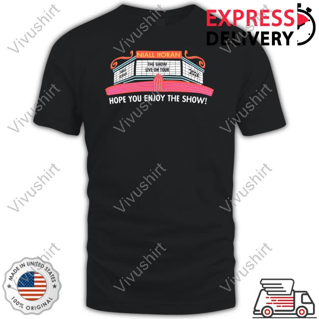 Niall Horan Store Theatre Marquee Cities Sweatshirt