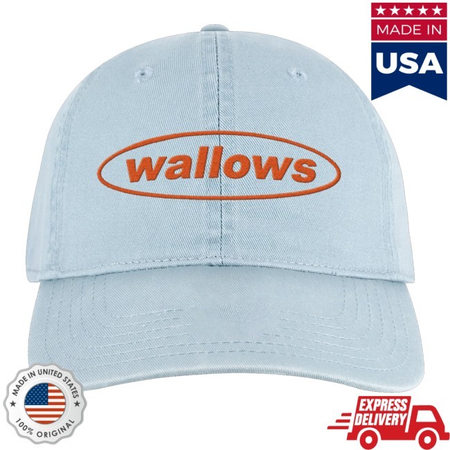 Trending Wallows Merch Oval Logo Dad Embroidered Hat