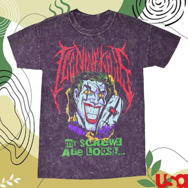 Ice Nine Kills Shop Merch Screw Loose Dye Shirts
