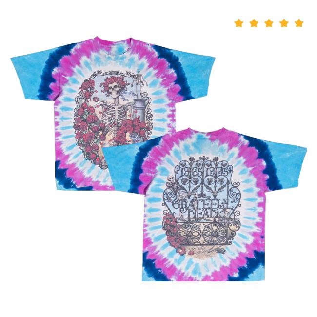 Mntge Merch 1995 Liquid Blue Grateful Dead 30Th Anniversary Unisex Sweatshirt
