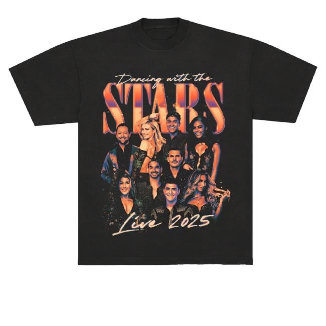 Dancing With The Stars Store Dancing With The Stars 2025 Pros Group Photo T-Shirt, Hoodie, Tank Top, Sweater And Long Sleeve T-Shirt