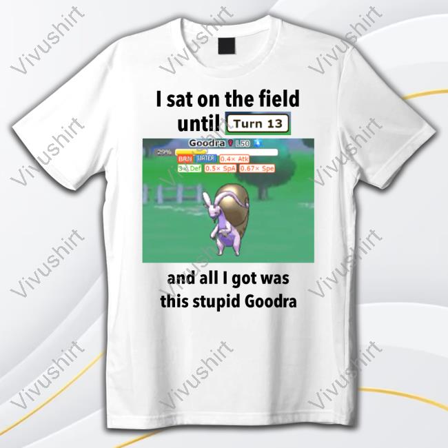 I Sat On The Field Until Turn 13 And All I Got Was This Stupid Goodra Sweatshirt