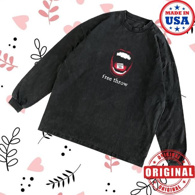 Wax Bodega Merch Free Throw Tongue Tied Shirt
