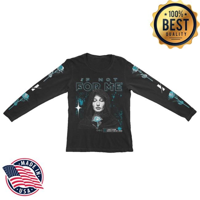 If Not For Me Merch Alone Black Crewneck Sweatshirt
