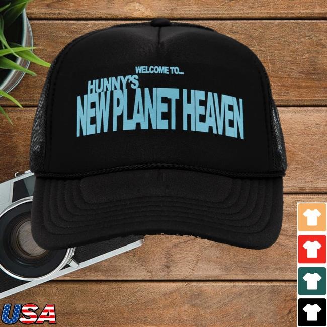 Downright Merch Hunny New Planet Heaven Trucker Hat