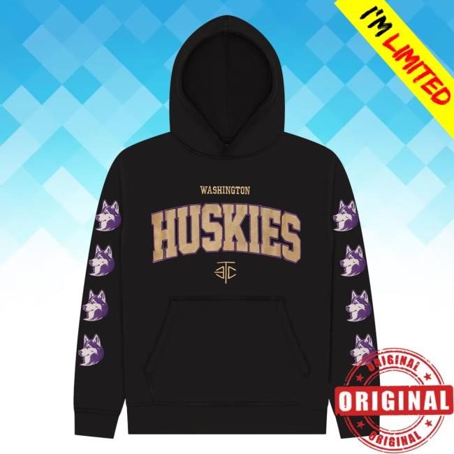 Etc Tacoma Merch Shop Etc Huskies Pullover (Black) Hoodie