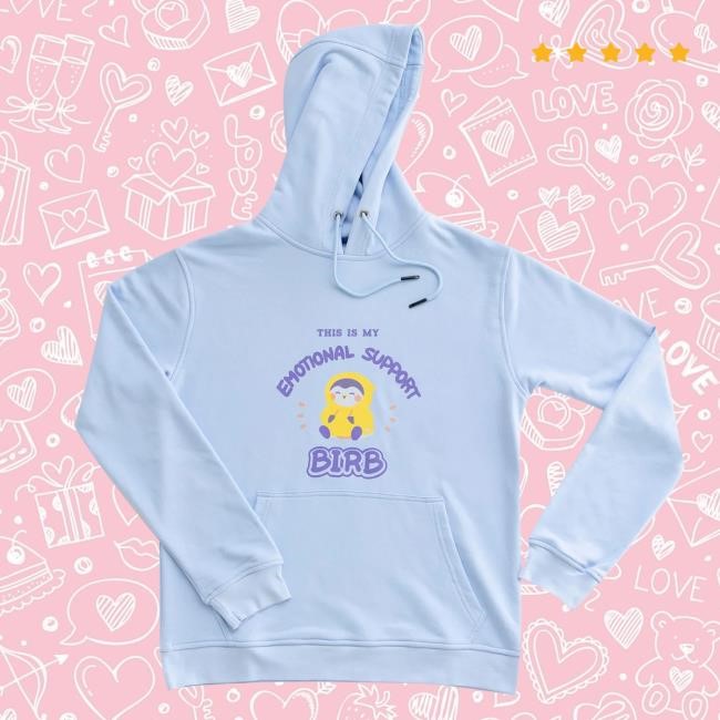Finch Merch Shop Store This Is My Emotional Support Birb Finch T Shirts