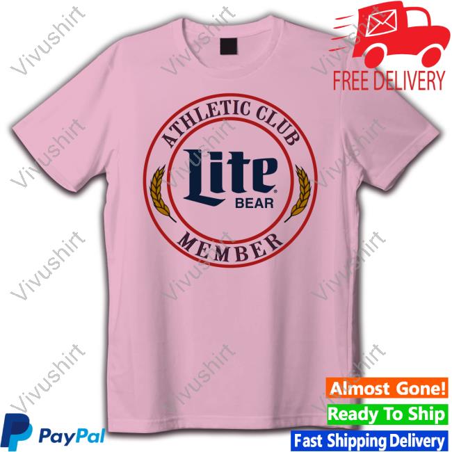 Barstoolmidshow Athletic Club Lite Beer Member Tee Shirt