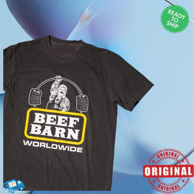 Official Matty Matheson Mmerch Shop Store Beef Barn Worldwide Washed New Shirt