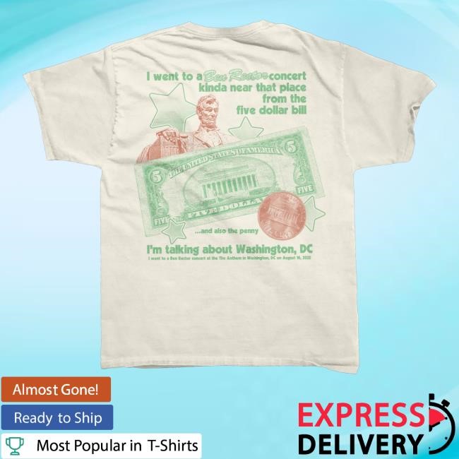 Ben Rector Live In Dc Shirts