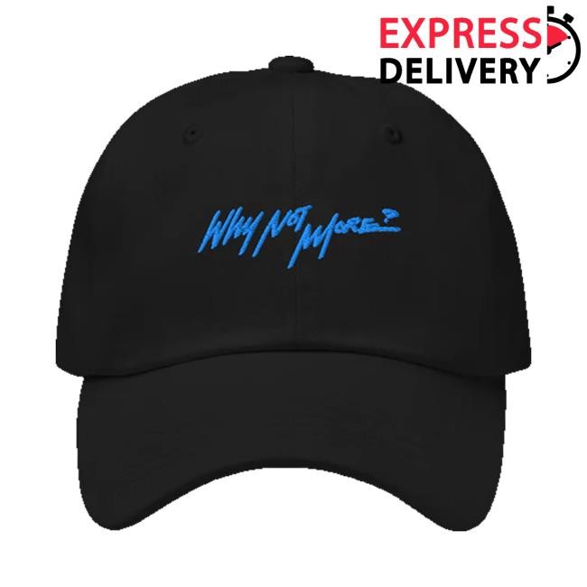 The Real Coco Jones Store Why Not More Black Twill Cap