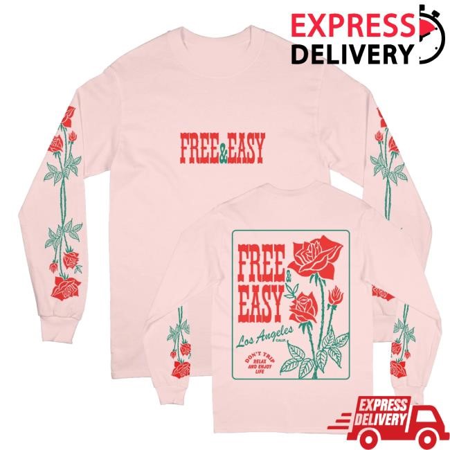 Free And Easy La Rosa Hoodie Sweatshirt