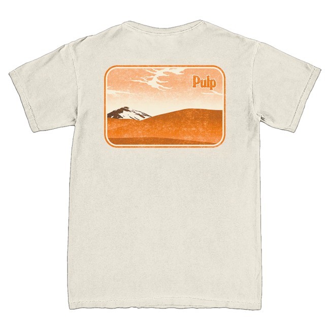 Pulp Merch Postcard Long Sleeve Shirt Natural