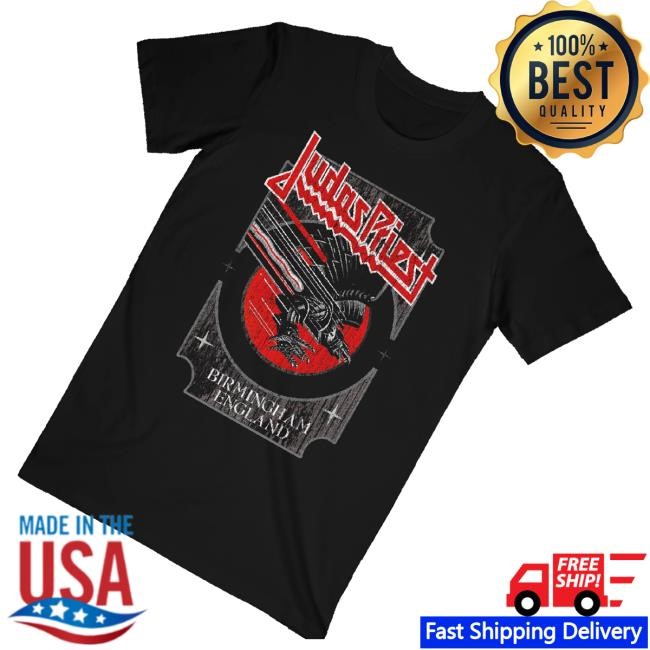 Official Judas Priest Store Screaming For Vengeance Birmingham T-Shirt, Hoodie, Tank Top, Sweater And Long Sleeve T-Shirt