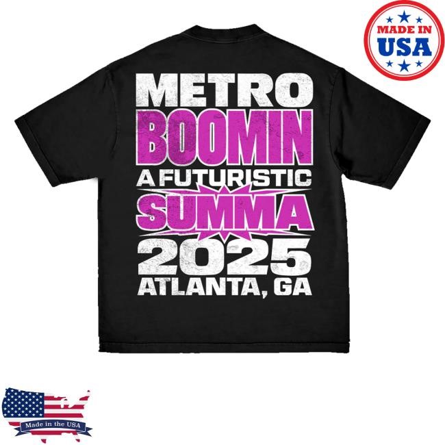 Official Metro Boomin Merch Shop Store A Futuristic Summa Cover T Shirt