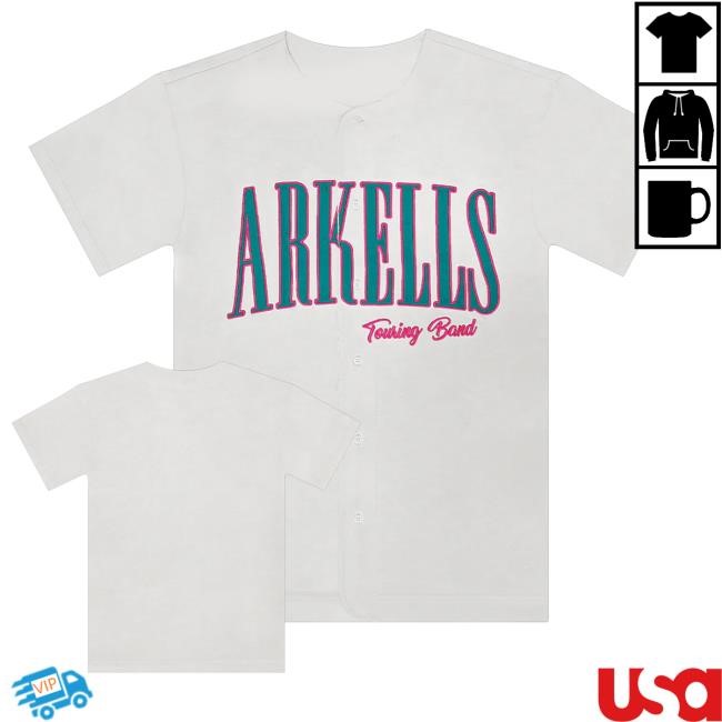 Arkells Music Merch Shop Store Official Touring Band Baseball Jersey Tee Shirt