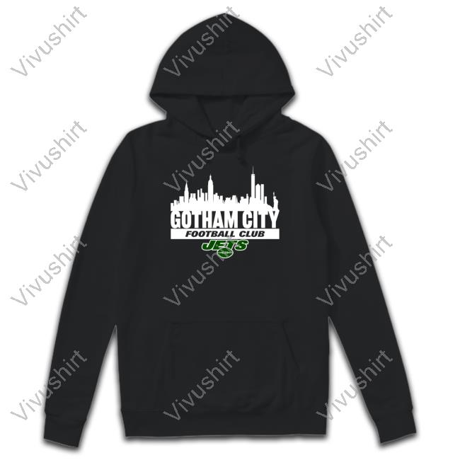 Official Gotham City Football Club Jets Hoodie Robert Saleh