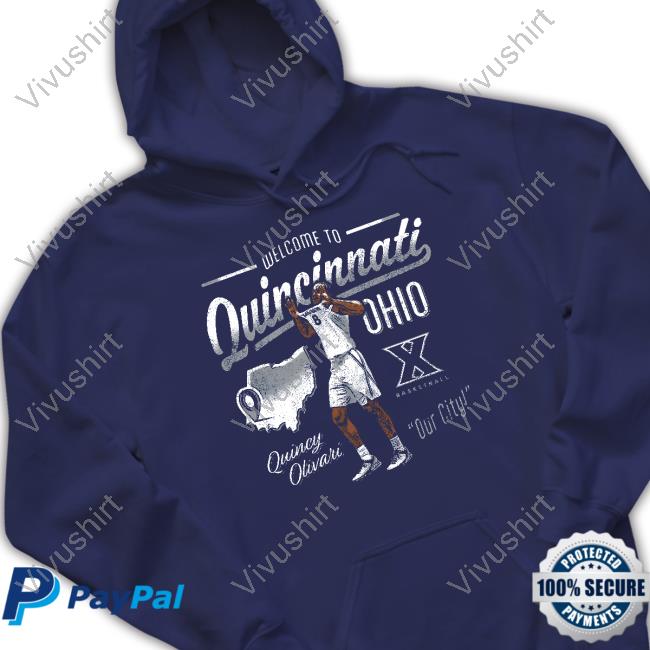 Xavier Nil Merch Quincy Olivari Cincinnati, Ohio Shirts