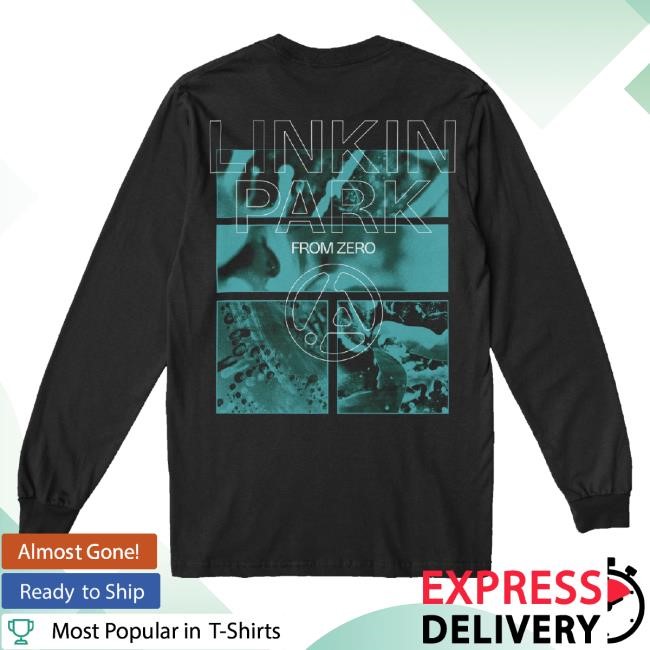 Linkin Park Merch From Zero Texture Black Hoodie