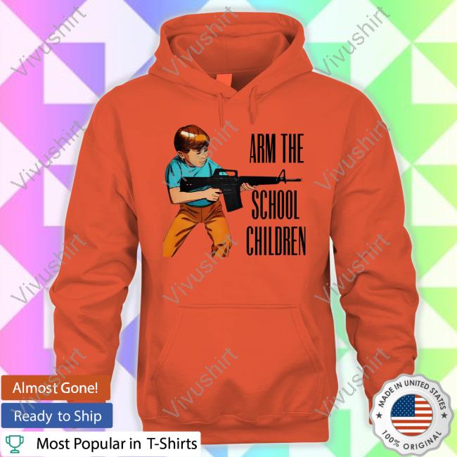 Whotouchedit Store Arm The School Children Hooded Sweatshirt