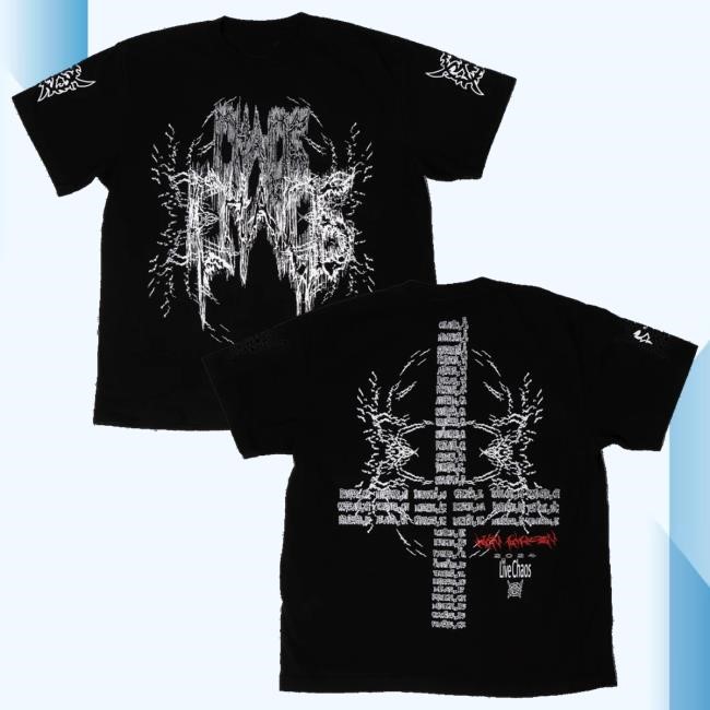 Ken Carsonmerch Store Double Chaos Tee Shirt