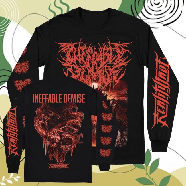 Reality Fade Merch Shop Store Official Ineffable Demise 'Beyond The Marrow Gates' T Shirts