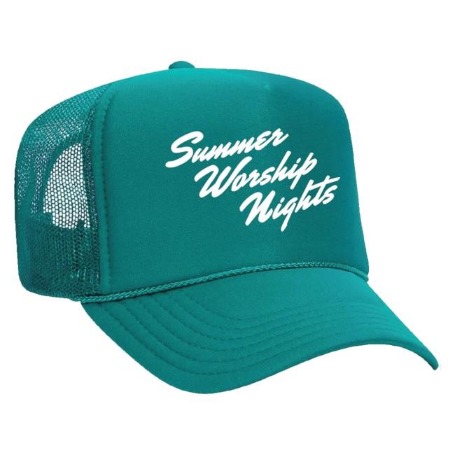 Summer Worship Nights Tour Merch Swn Swim Club New Hat