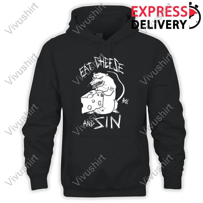 Official Blackcraftcult Eat Cheese And Sin T-Shirt