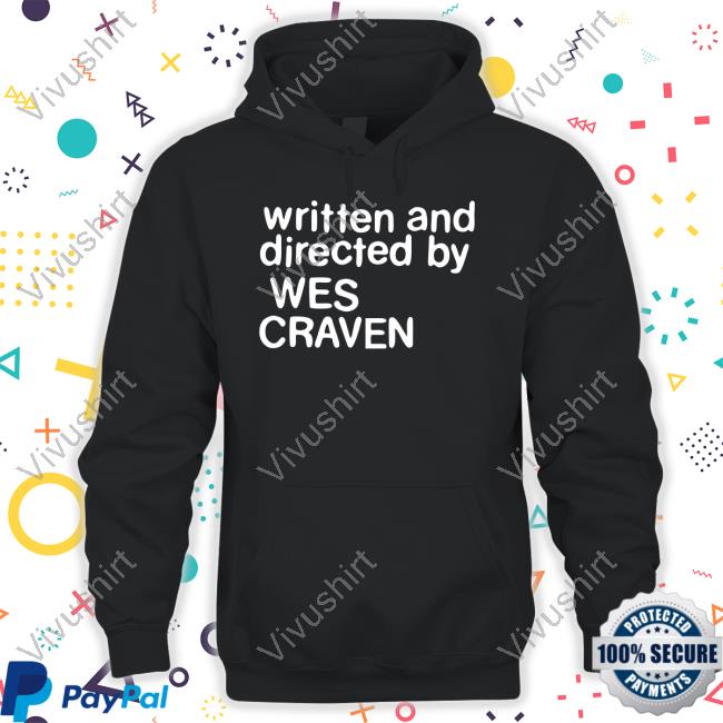 Official Written And Directed By Wes Craven T-Shirt