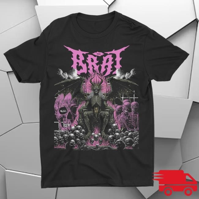 Night Shift Merch Brat - Skeleton Overlord Hooded Sweatshirt