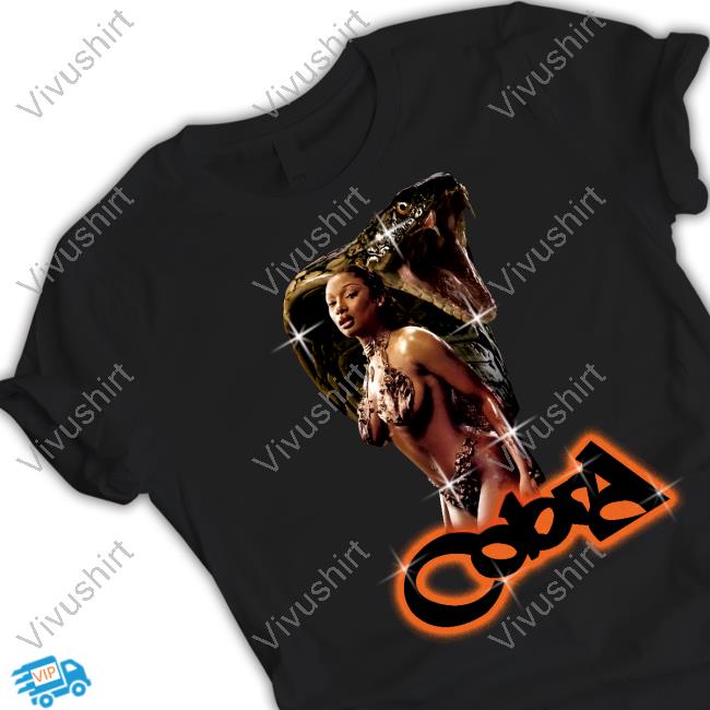 Official Megan Thee Stallion Merch Store Cobra Cover T Shirt