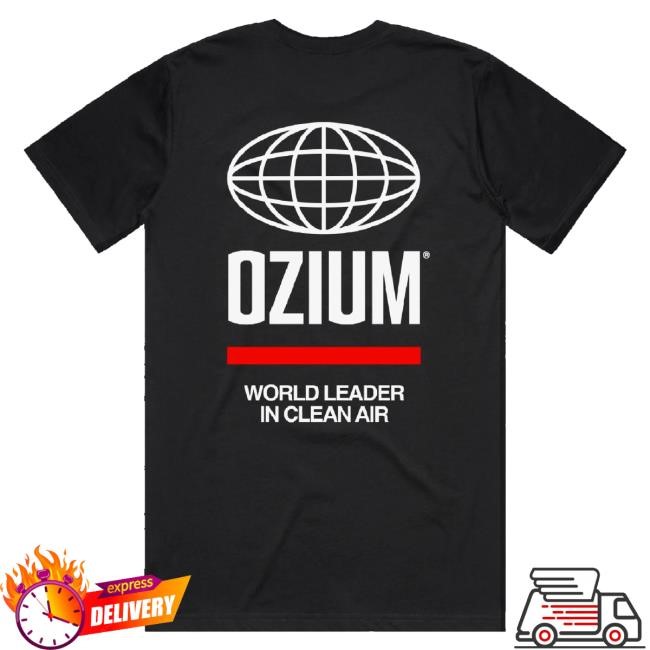 Trending Ozium Merch World Leader Tee Shirt Black