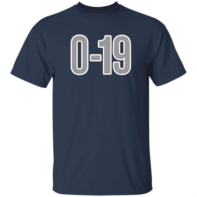 Celebrate Georgetown's Record 0 19 Shirt Casual Hoya