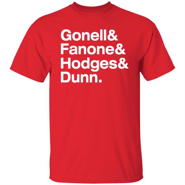 Ashley Gonell Fanone Hodges Dunn Shirt