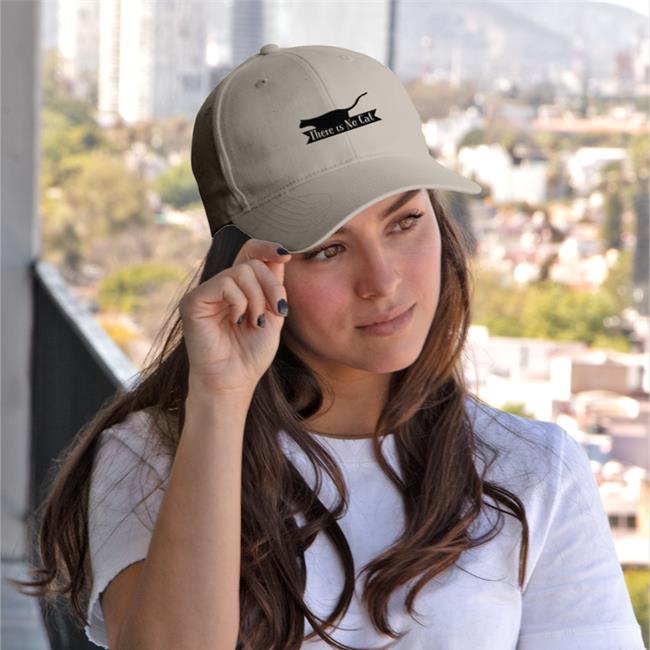 There Is No Cat Embroidered Hat