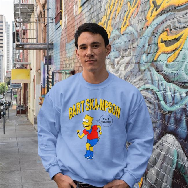 Bart Ska-Mpson I'm A Rudeboy Tees